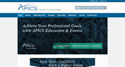 Desktop Screenshot of apicsnoco.org